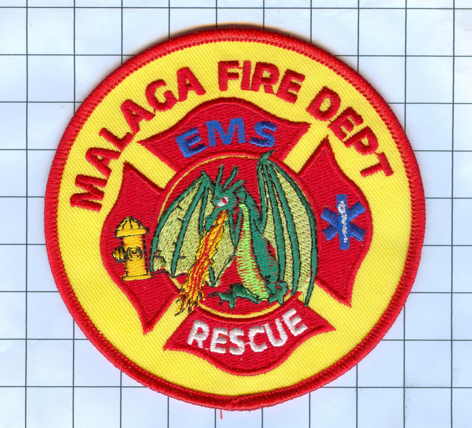 Fire Patch - MALAGA