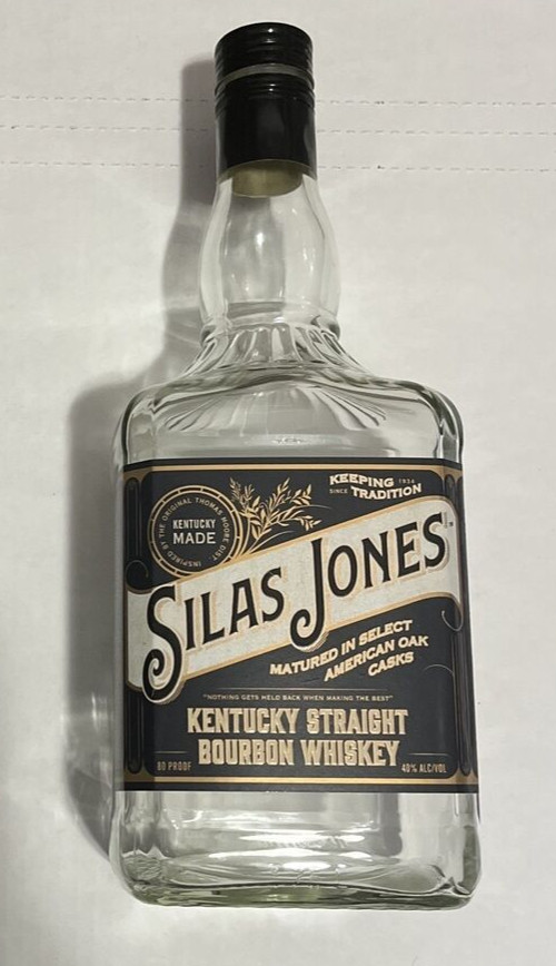 Silas Jones - Empty Whiskey Bottle - 1.75 Liter