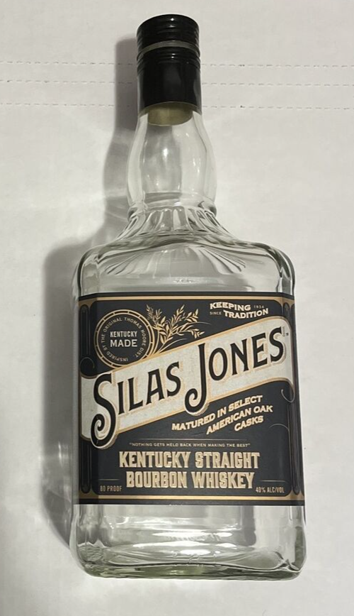 Silas Jones - Empty Whiskey Bottle - 1.75 Liter