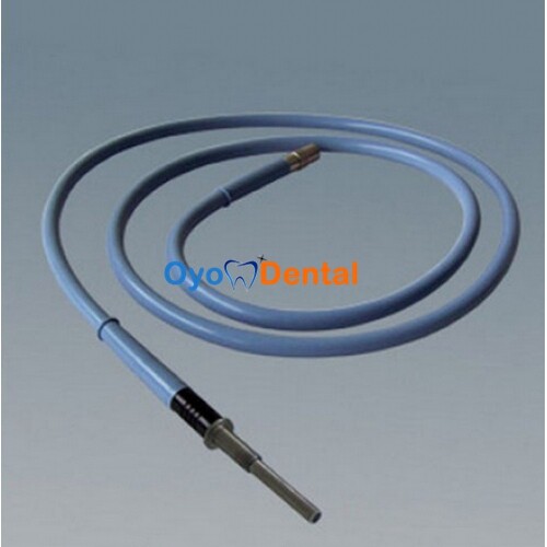 Fiber Optic Light Source Illuminator Soft Optical Fiber Cable Dia.4 mm x 1.8m
