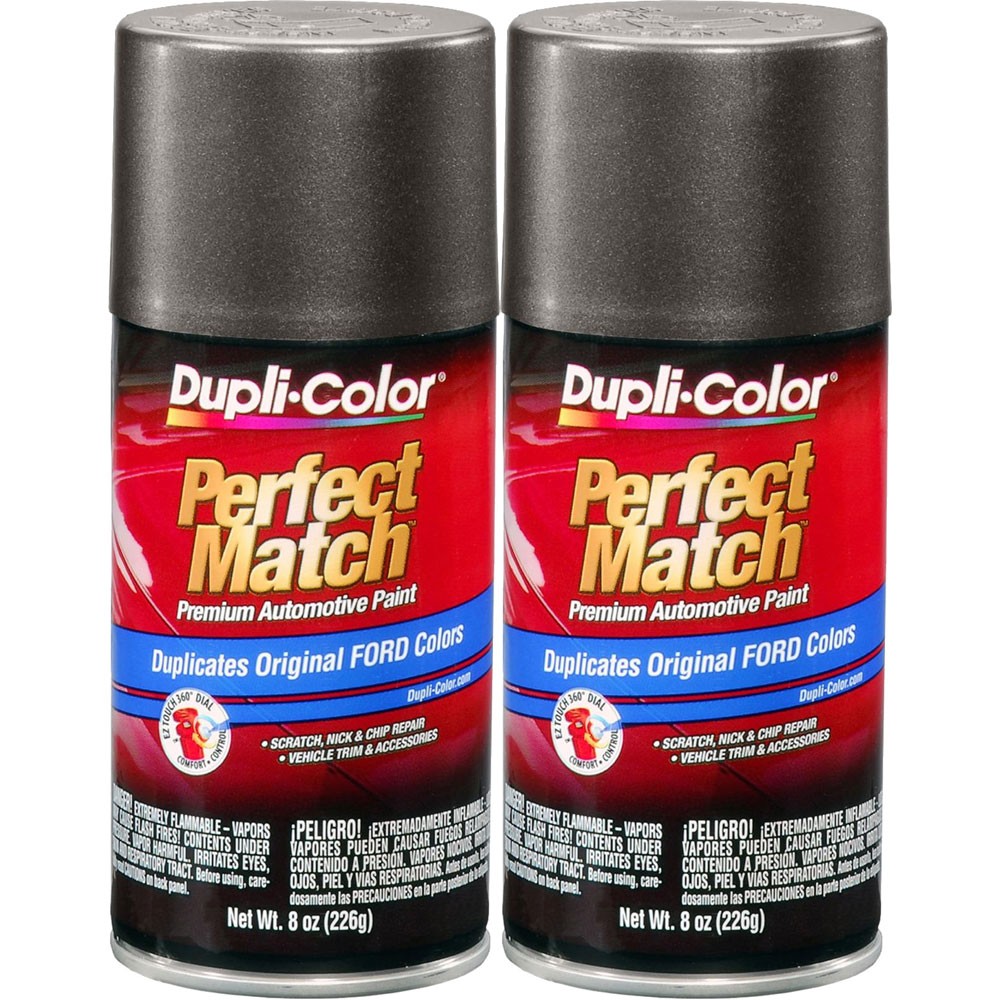 Duplicolor BFM0414 (2-Pack), Perfect Match Aerosol Paint Ford UX, Ingot Silver