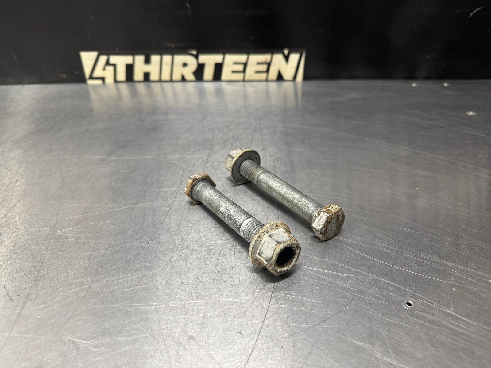 97-04 CORVETTE C5 REAR LOWER SHOCK BOLTS AND NUTS OEM #N67