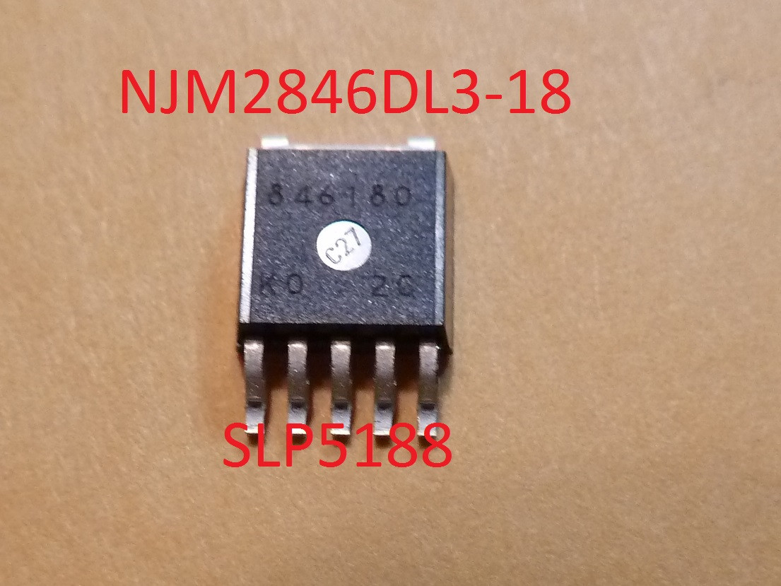 REGULATOR IC NJM2846DL3-18  FOR PRO-111FD  PRO150FD AWW1353  AWW1352