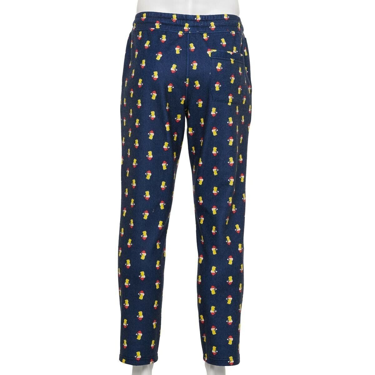 Beer Christmas Jogger Pants Mens Size Small