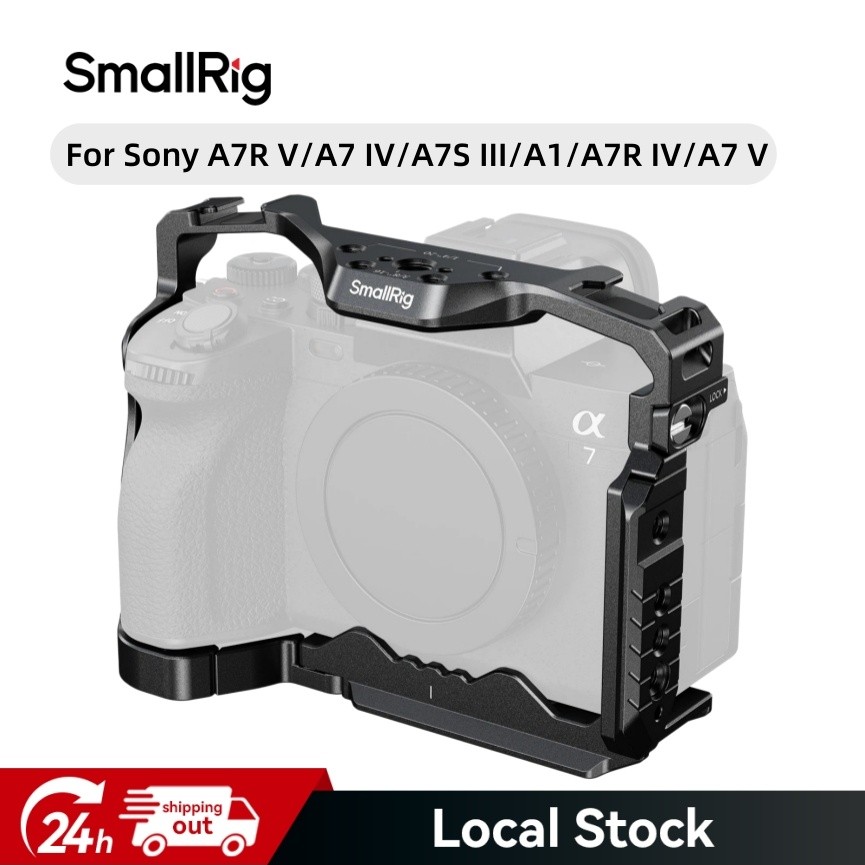 SmallRig A7R V Cage for Sony Alpha 7R V/Alpha 7 IV/Alpha 7S III/Alpha 1/A 7R IV