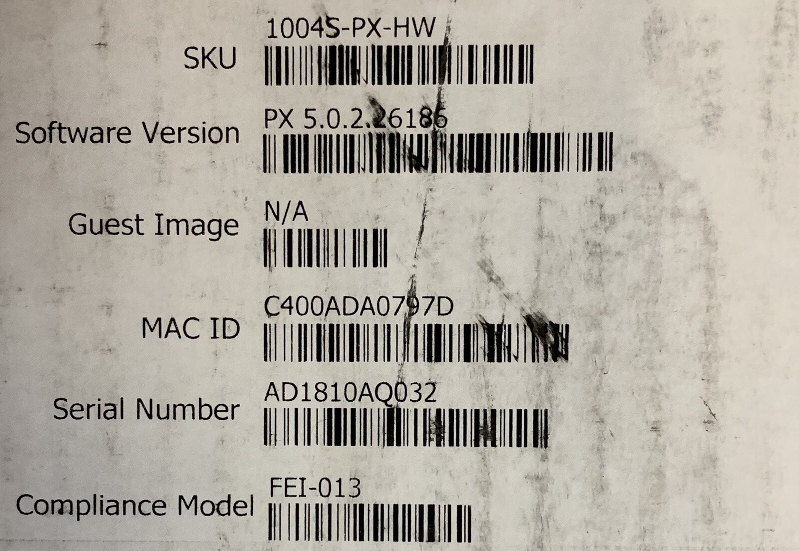FIREEYE ~ HW-1004S Forensics Network Security Appliance 1004S-PX-HW (PEI-013)