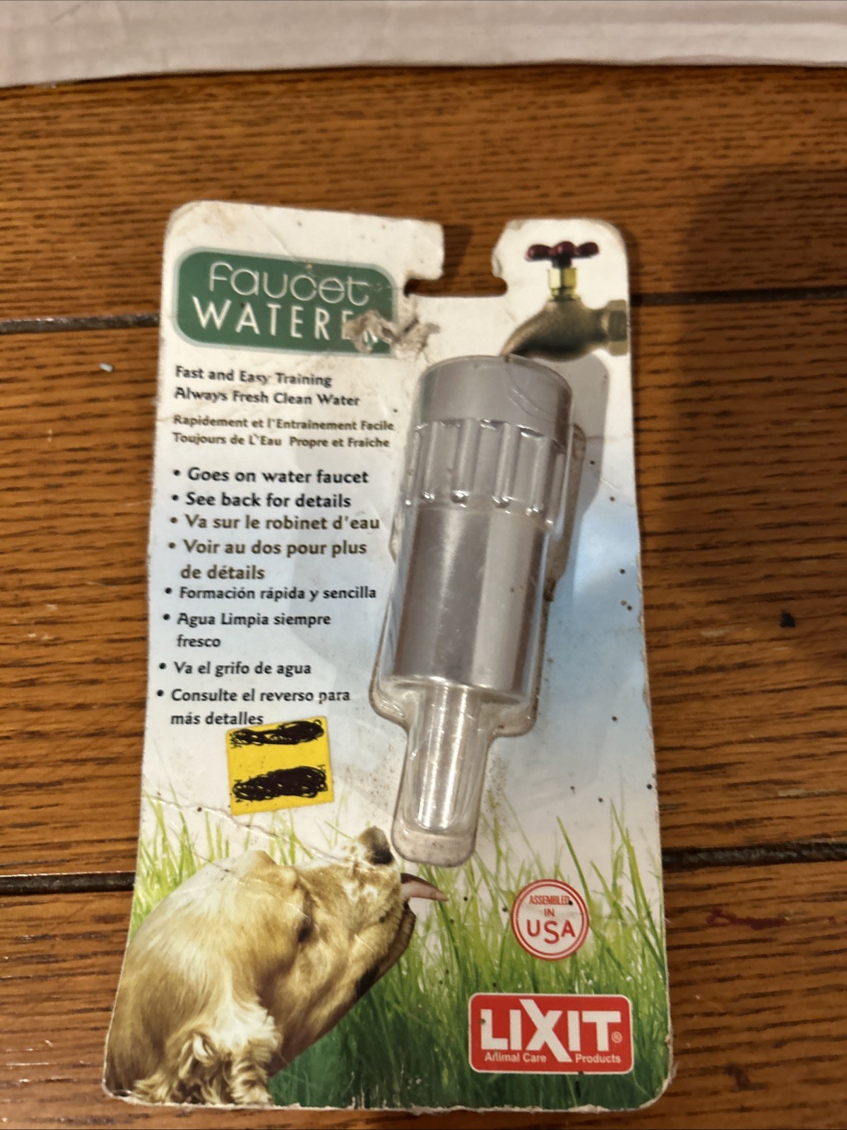 Lixit Genuine Faucet Waterer Water Fountain L-100 840 Silver