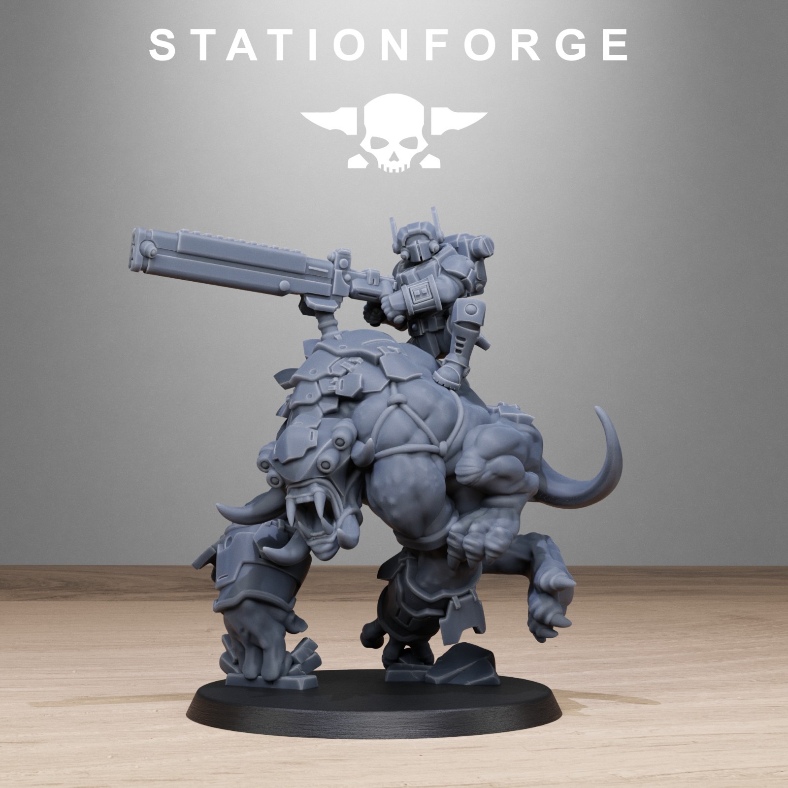 Tarion Rampagers x 3, Fire Team, Warrior Beasts, Stationforge