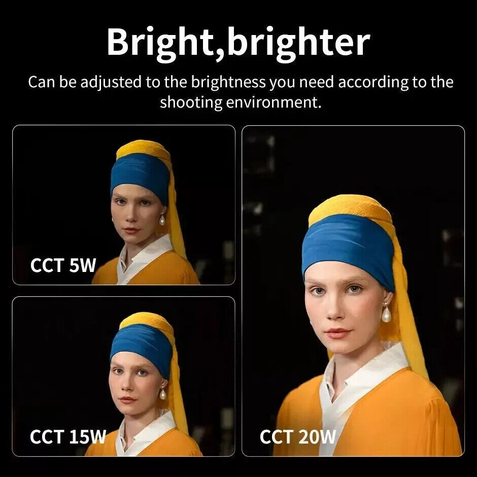 Zhiyun FIVERAY M20C Combo RGB LED Video Light On-camera APP Control 2500-10000K