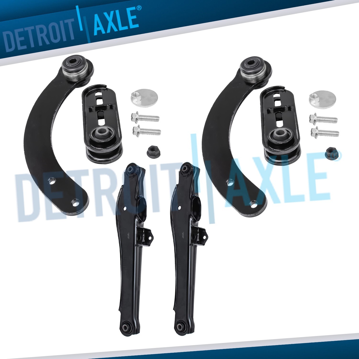 Rear Upper Lower Control Arms for 2007-2017 Jeep Compass Patriot Dodge Caliber