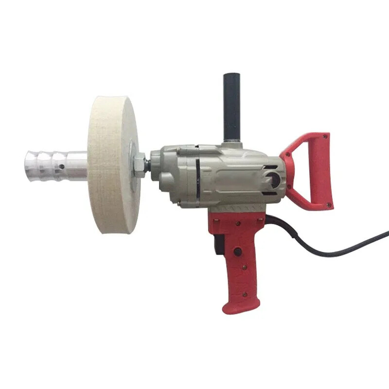 900W Glass Polishing Machine Tempered Glass Scratch Repair Machine Wool Wheel