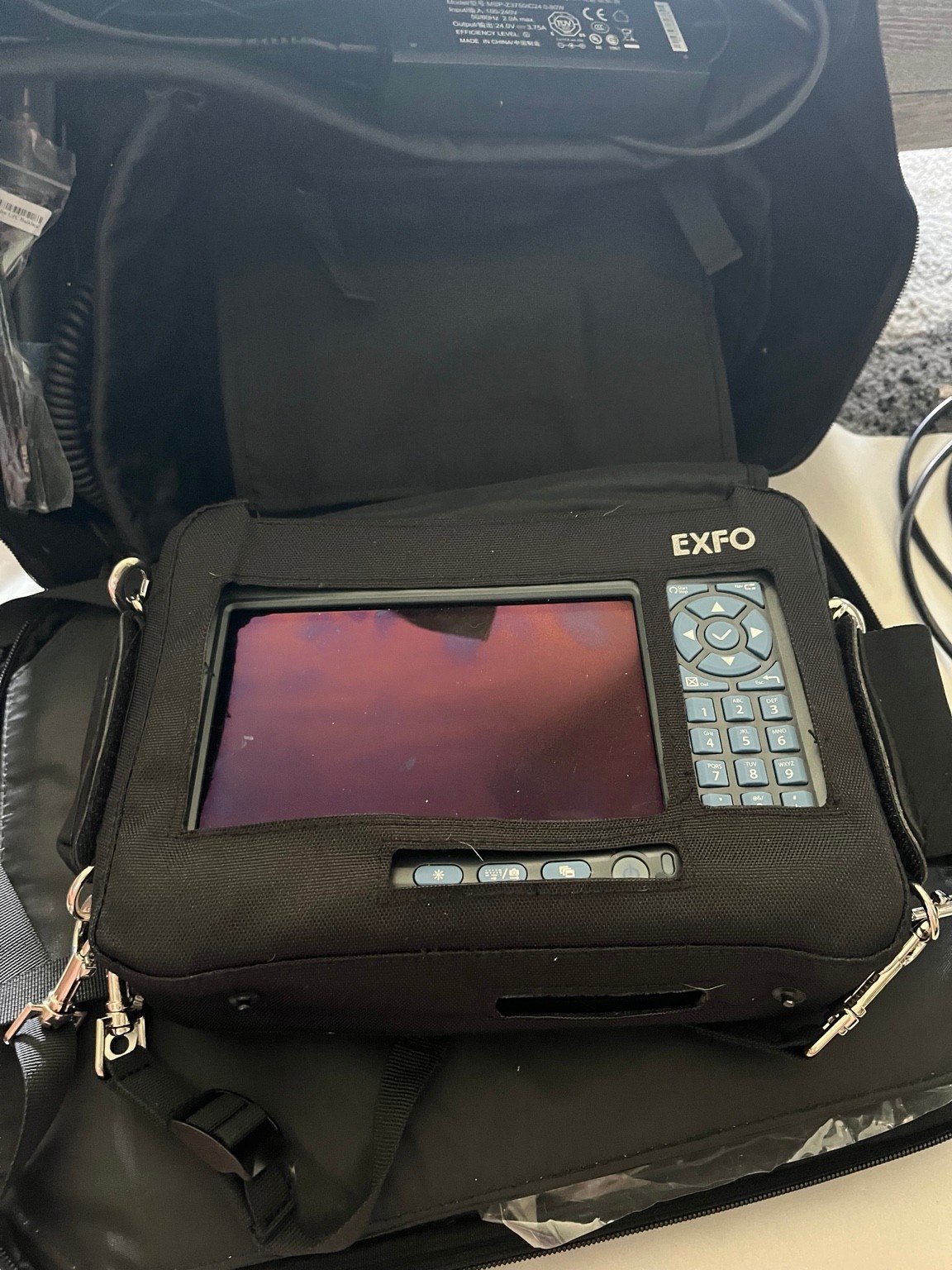 EXFO FTB-1 OTDR Platform w/ FTB-720-12CD-23B-EI-EA Module Boots to XP