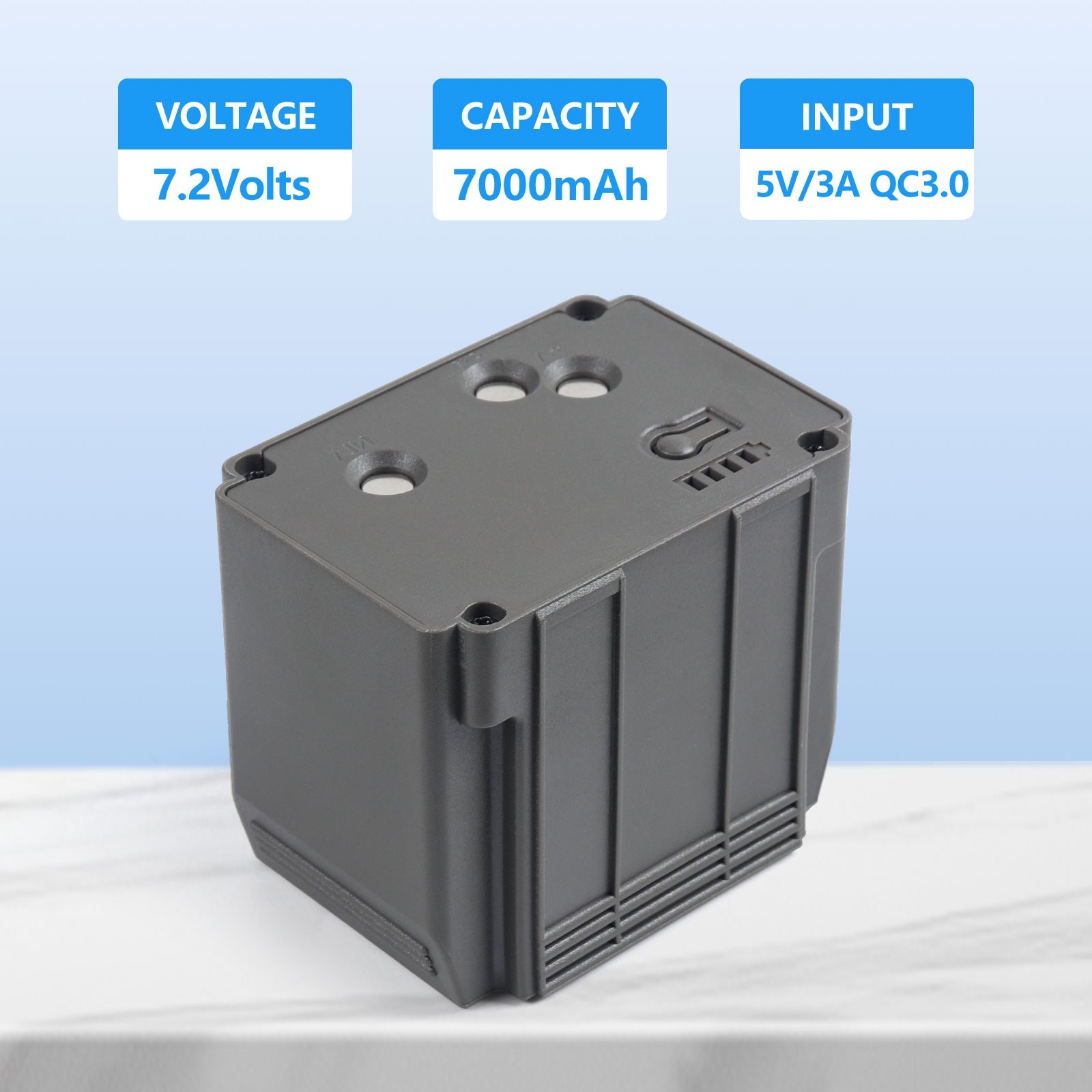 Battery EM9 for TACTACAM Defend Cellular Security Camera w/ USB Charging cable
