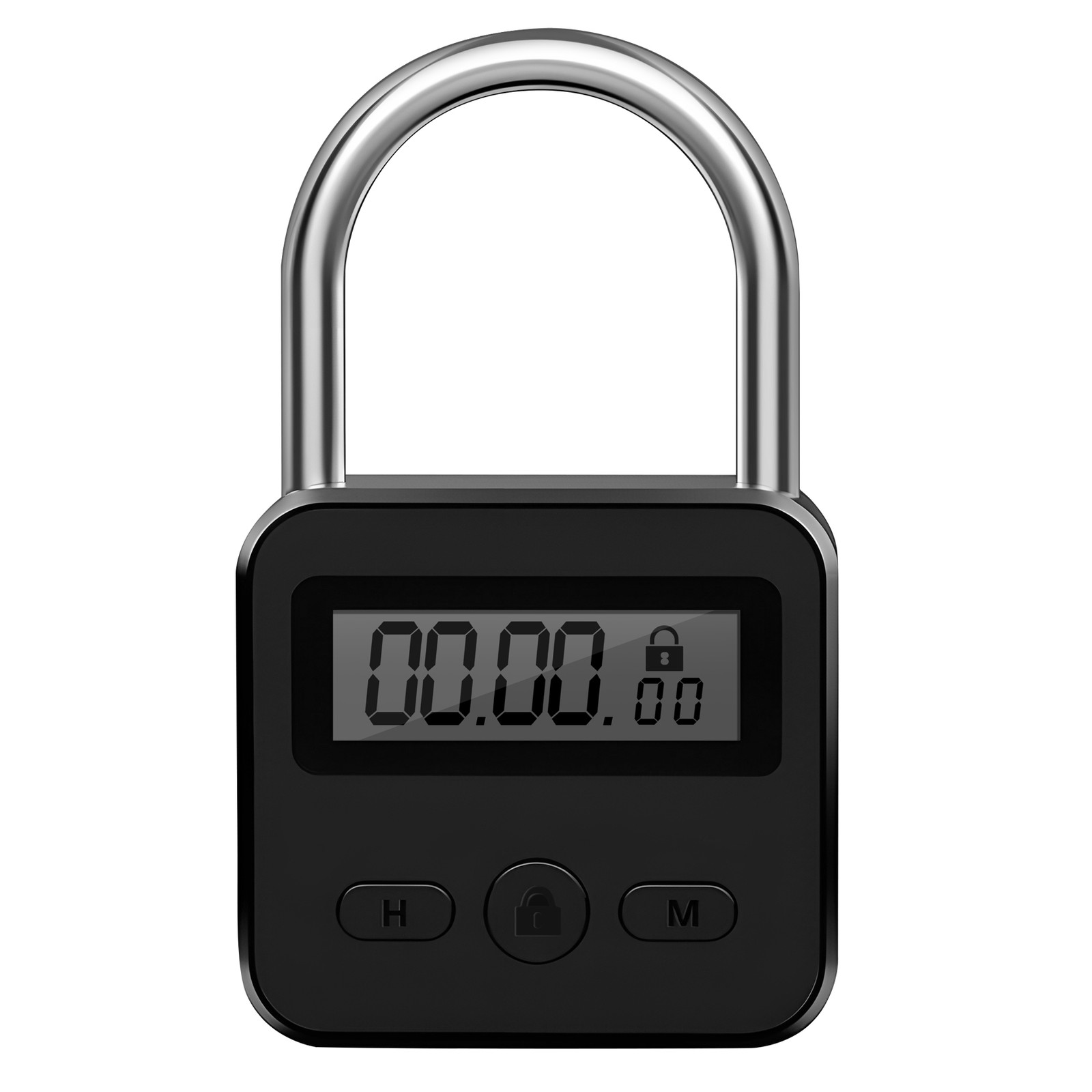 Metal Timer Lock LCD Display Multi-Function Electronic Time 99 Hours Max7349