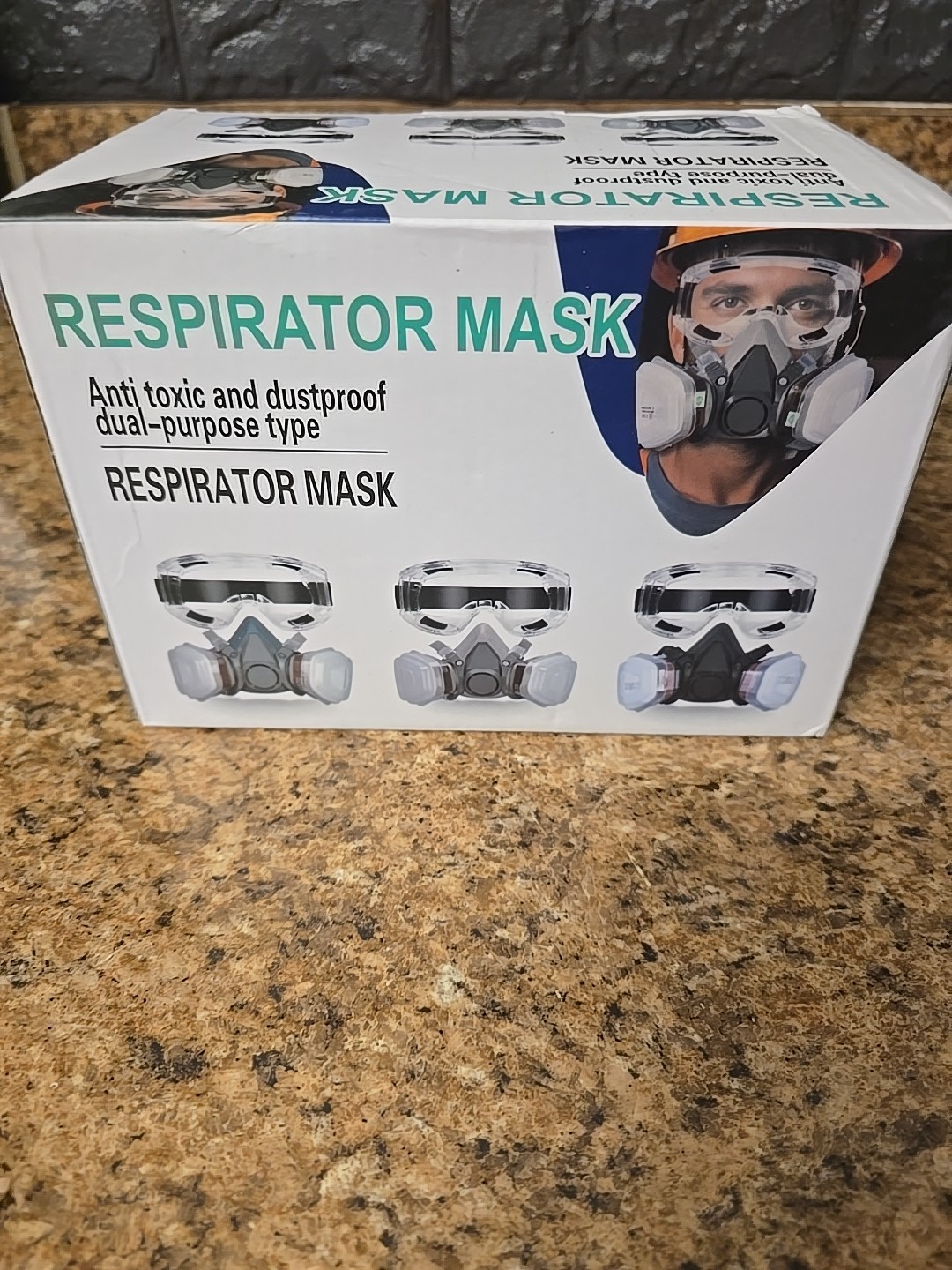 Respirator Mask Anti Toxic And Dustrproof, Dual Purpose Type