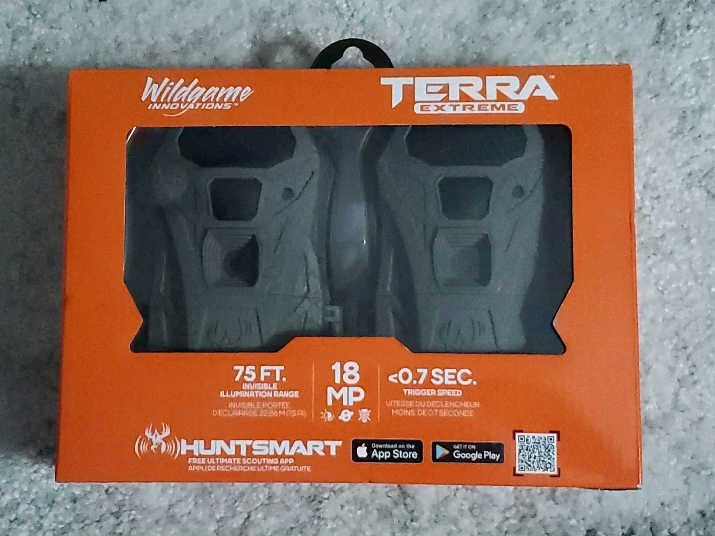 Wildgame Innovations Terra Extreme Huntsmart  75 FT Illumination 18 MP  0.7 Sec.