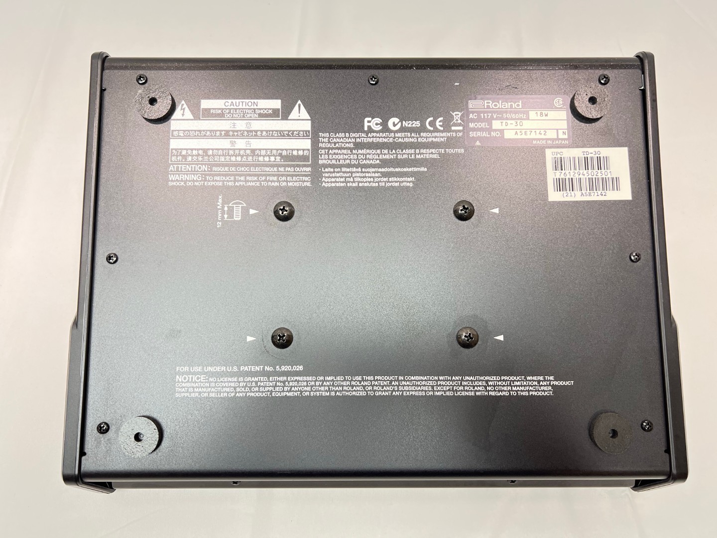 Roland TD-30 Electric Drum Brain Module V-Drum TD30