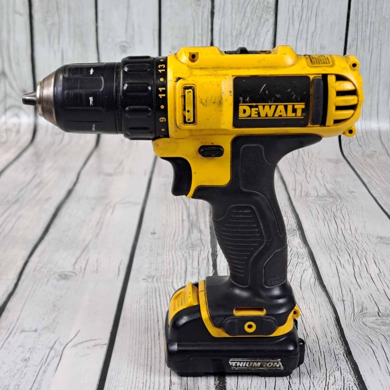 DeWalt DCD710 12V MAX 3/8" Chuck Compact Lithium Ion Drill Driver W/  Battery