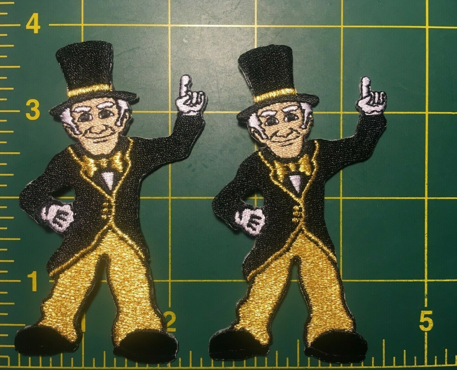 Wake Forest patches Demon Deacon patch iron on patches 3.75" two patches