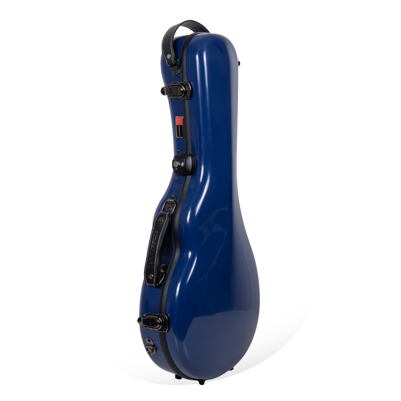 Crossrock Fiberglass Mandolin Hard Case fits both F & A Body Mandolin with TSA