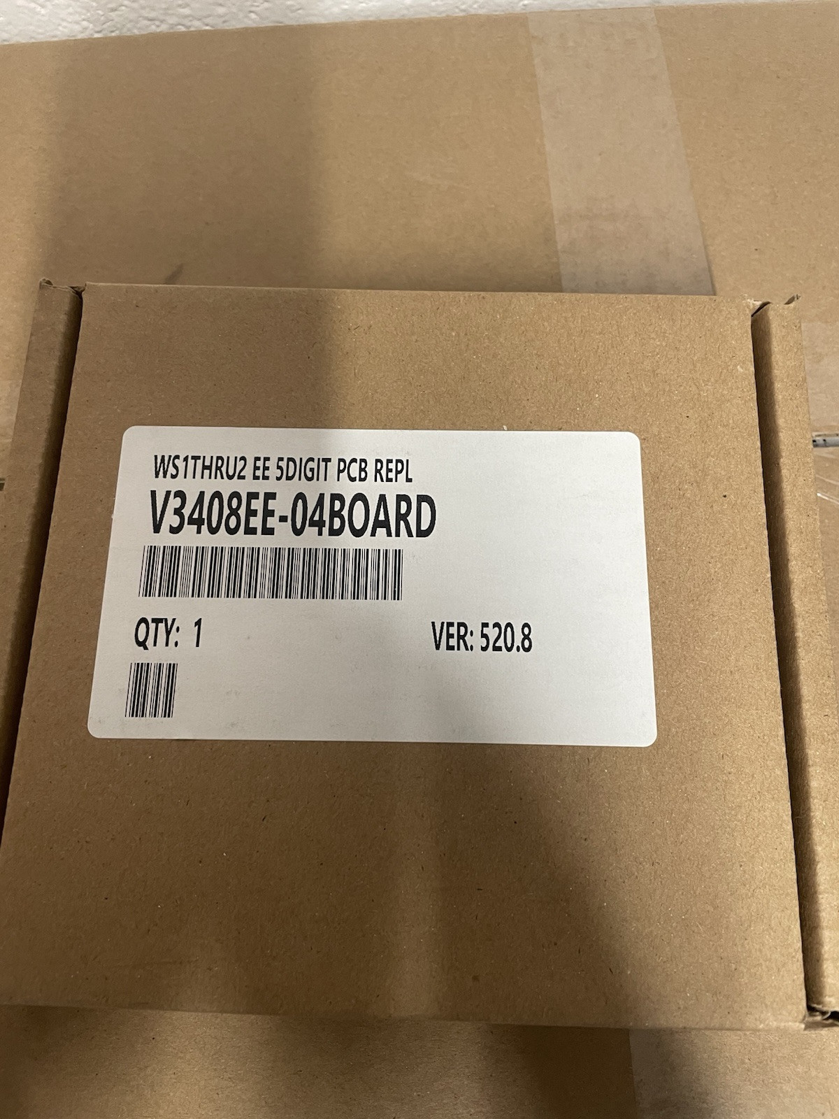 Clack V3408EE Circuit Board WS 1EE Four Button PCB Board