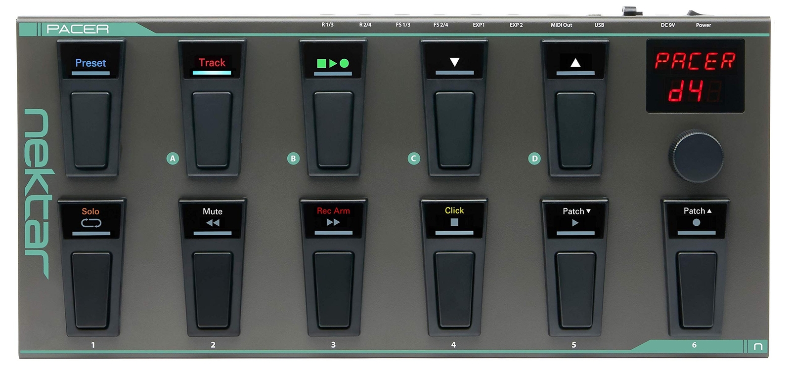 Nektar Pacer MIDI DAW Footswitch Controller