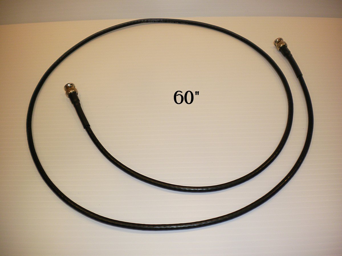 Quality 60" BNC Cable for Radiation Survey Meter Geiger Counter Ludlum Eberline