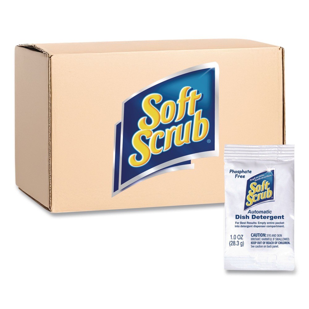 Soft Scrub 10006 1 oz. Automatic Dish Detergent Packet - Lemon (200/CT) New