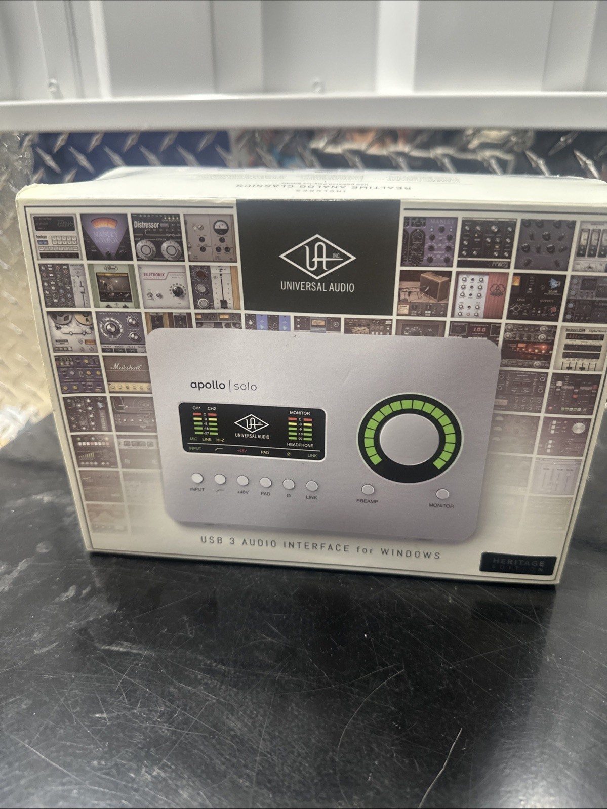 NEW - Apollo Solo USB 3 Audio Interface Heritage Edition for Windows