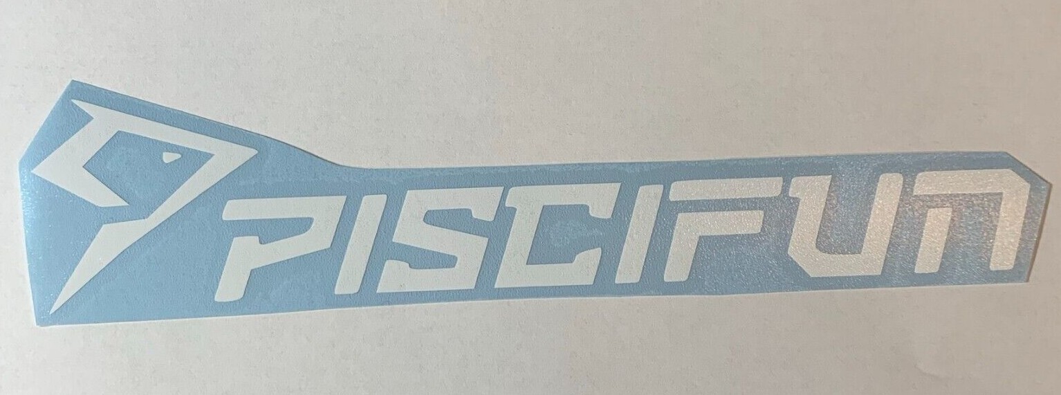 Piscifun Logo Die Cut Vinyl Decal High Quality Outdoor Sticker Fishing Rods
