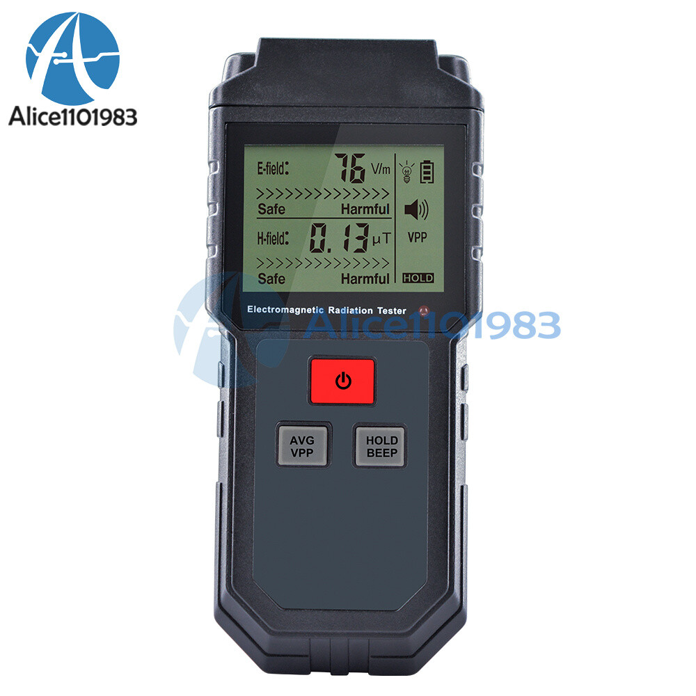 ET825 Electromagnetic Field Radiation Detector Tester Emf Meter Dosimeter Meter
