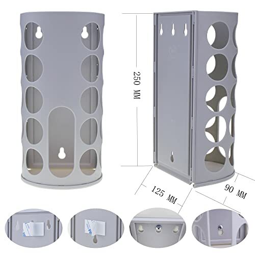 Plastic Bag Holder 2sets/pack Grocery Bag Holder Good for storing plastic bag...