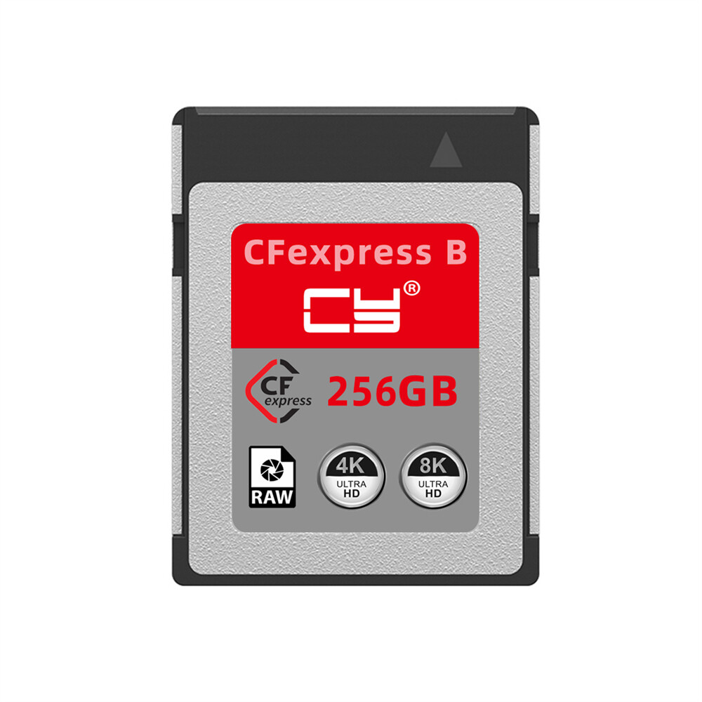 CY 256GB CFexpress Type-B Memory Card Adapter CFE CFB XS Camera 8K RAW PCIe