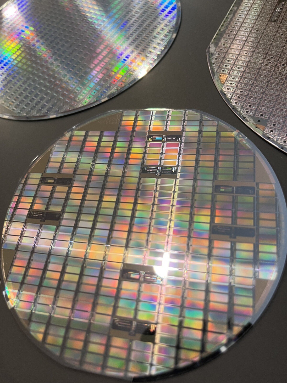 silicon wafer metal reclaim. Vintage 4” & 5” &6” Wafers. Assorted Lot Of 6