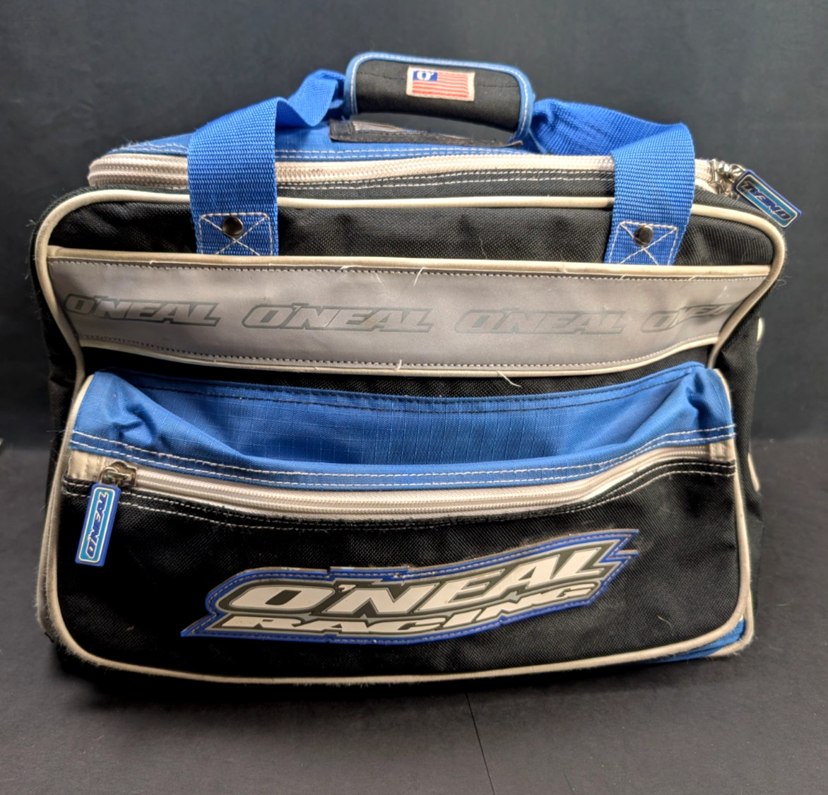 Vintage O’Neal Dirt Bag USA Duffle Racing Motocross Bike Gear