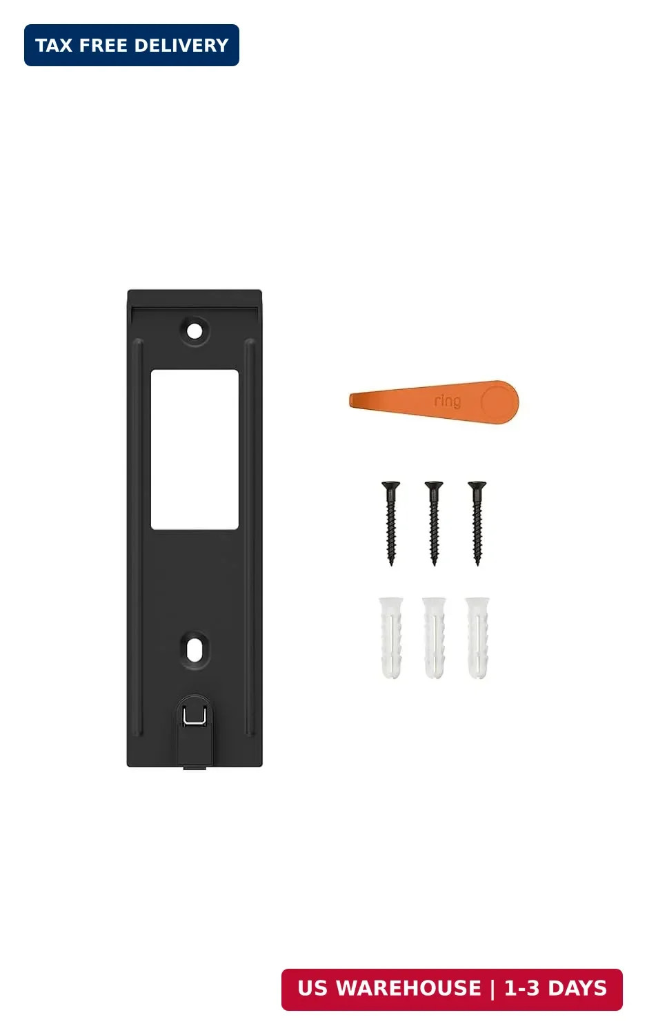 Ring Spare Parts Kit - Compatible with Ring Battery Doorbell (newest model)