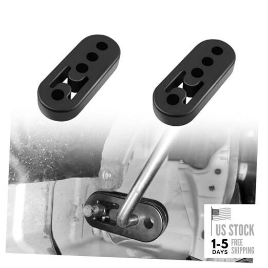12mm Exhaust Hangers with 4 Holes,Universal Exhaust Hanger for Noise and 2PCS