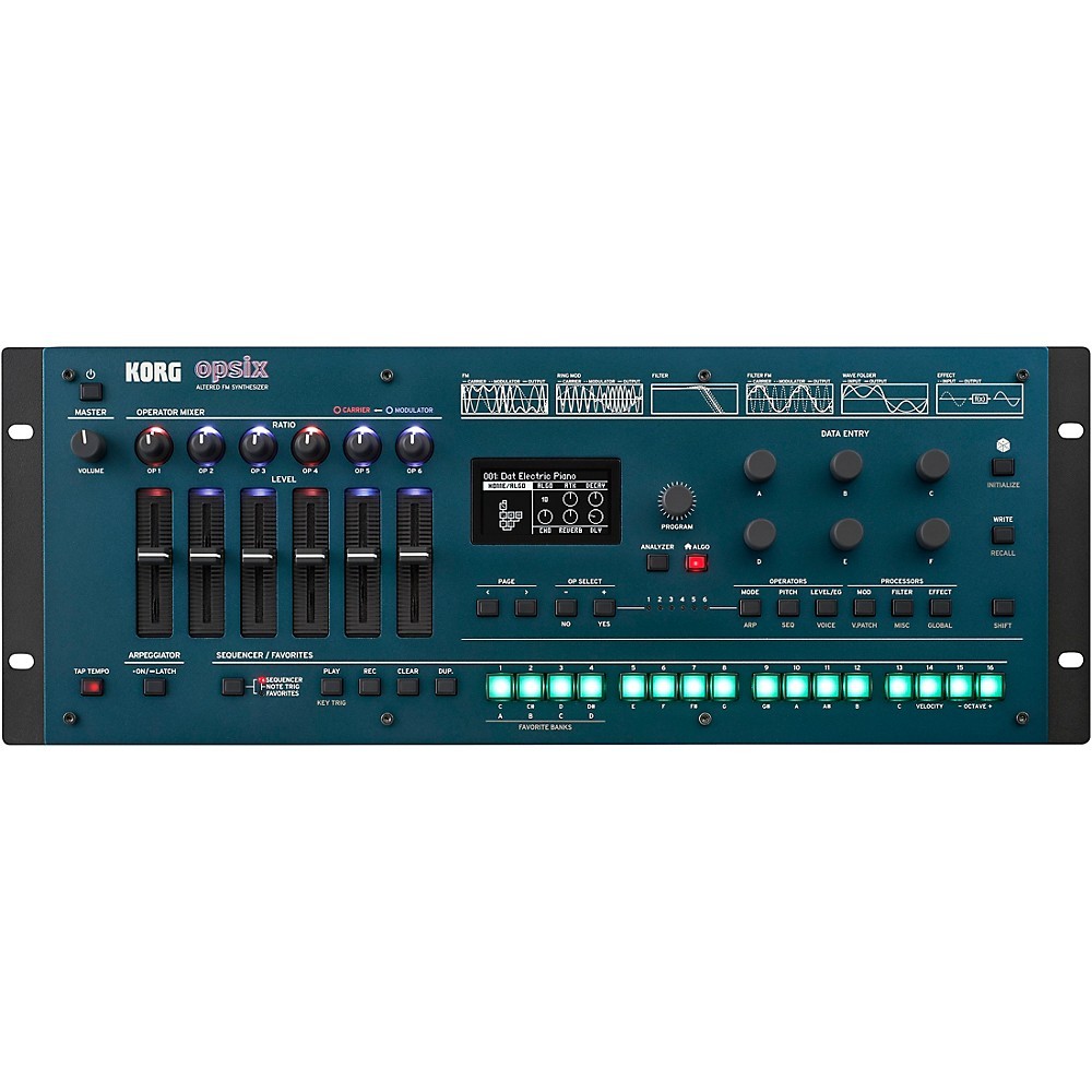KORG opsix FM Desktop Desktop4U Rack