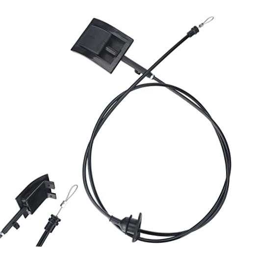Hood Latch Release Cable & Handle Compatible with 1987-1997 Ford Super Duty F