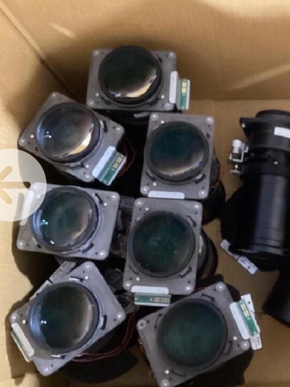 Lot Of 8 SANYO Christie Eiki LNS-T31A Long Zoom Projector Lens PLC-XP