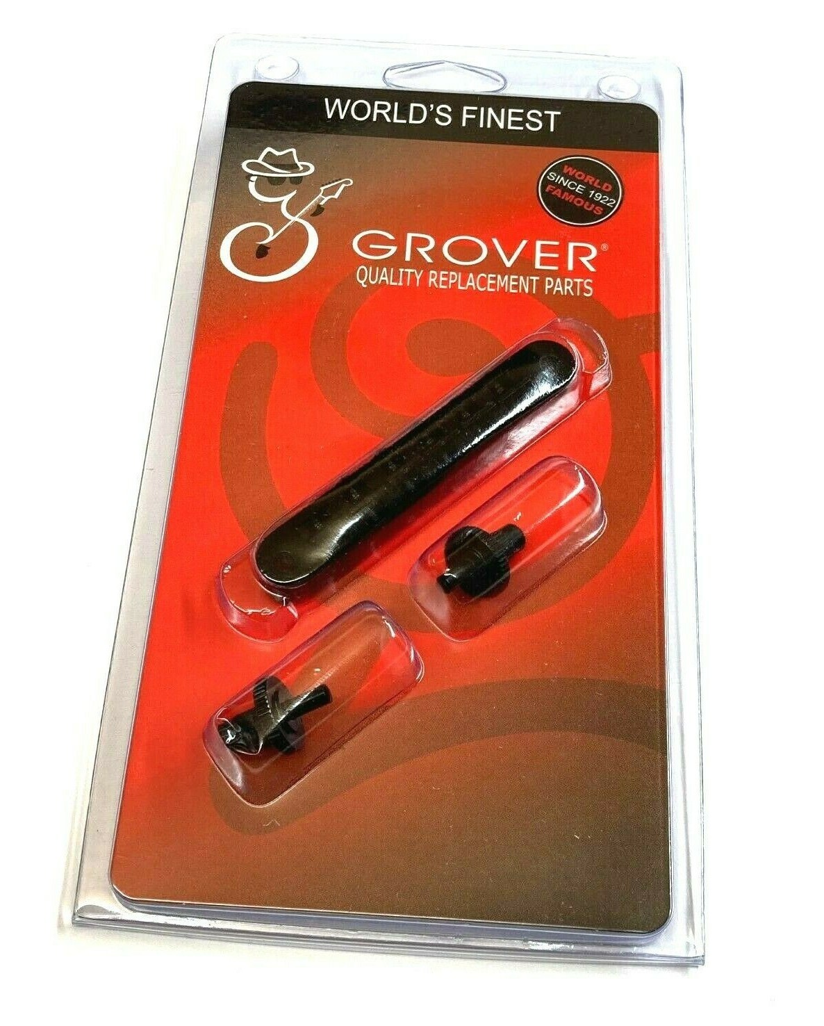Grover Black Nashville Tune-O-Matic Bridge for USA Gibson Les Paul/SG® 520BC