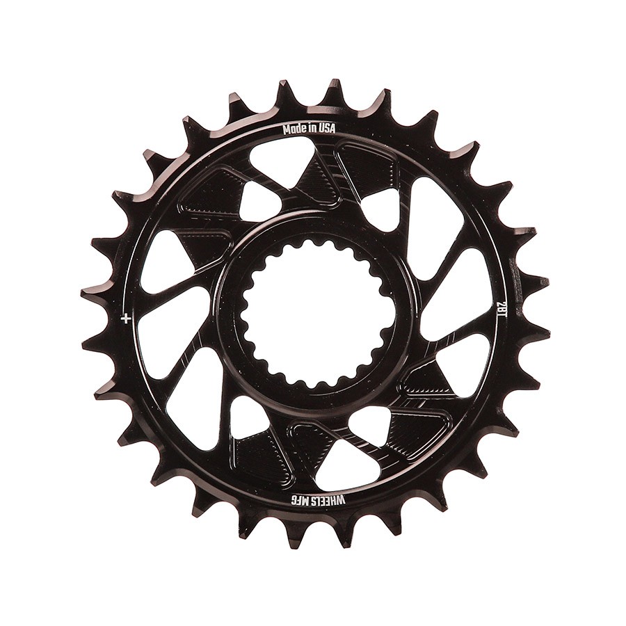 Wheels Manufacturing DM HG+ Outboard, Chainring, Teeth: 28, Speed: 12, BCD:
