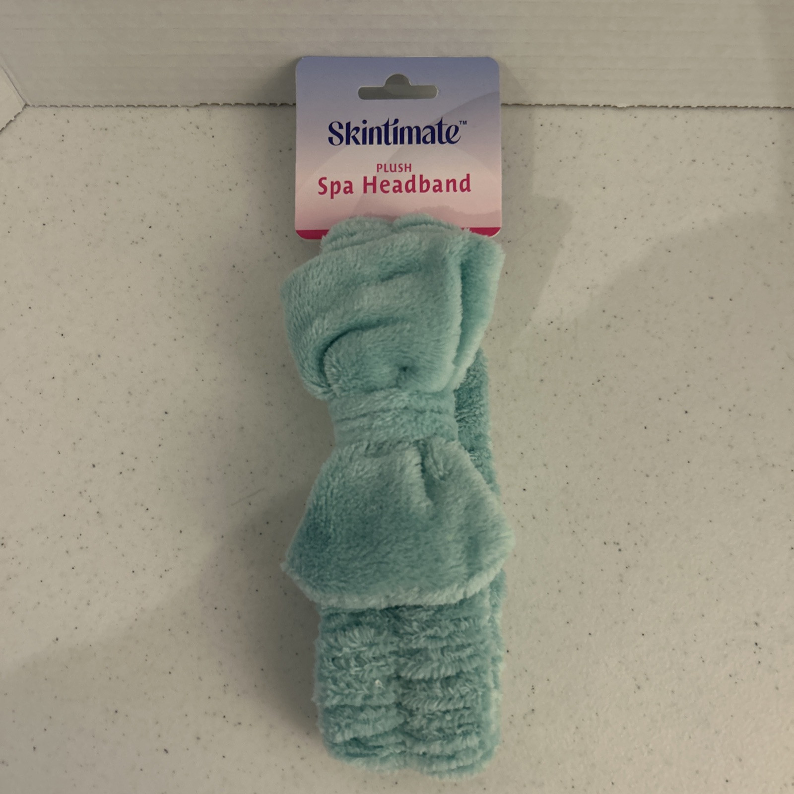 Skintimate Bow Spa Polyester Headband One Size Fits Most Light Green. NWT