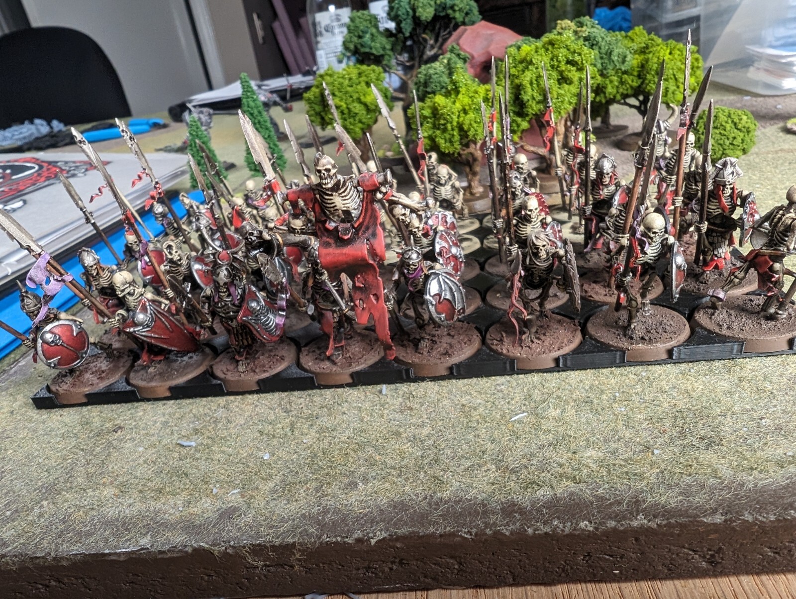 40mm Square To 50mm Square Base Conversion Movement Trays - Warhammer Old World