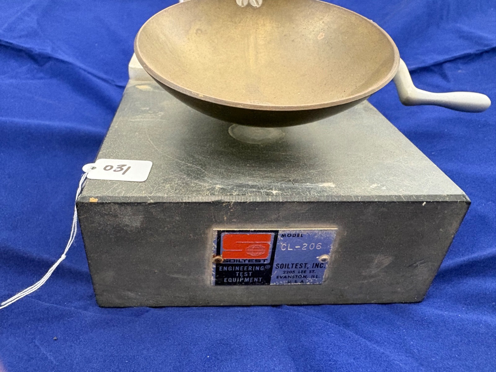 Atterberg Liquid Limit Test Set, hand operated