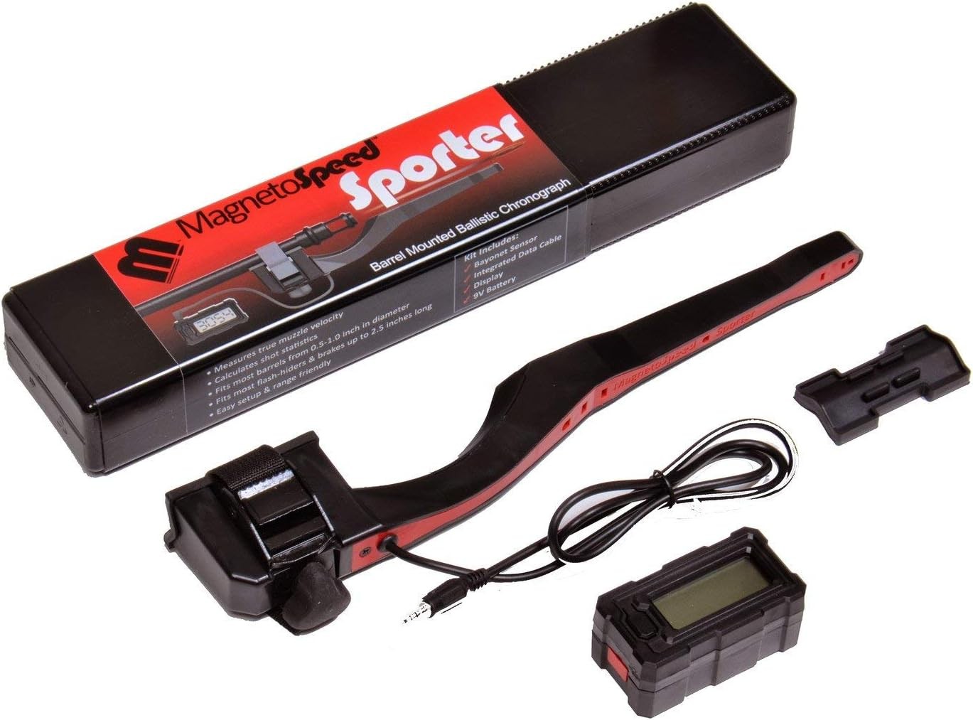 MagnetoSpeed Sporter Barrel Chronograph Black Kit Ballistics Tester