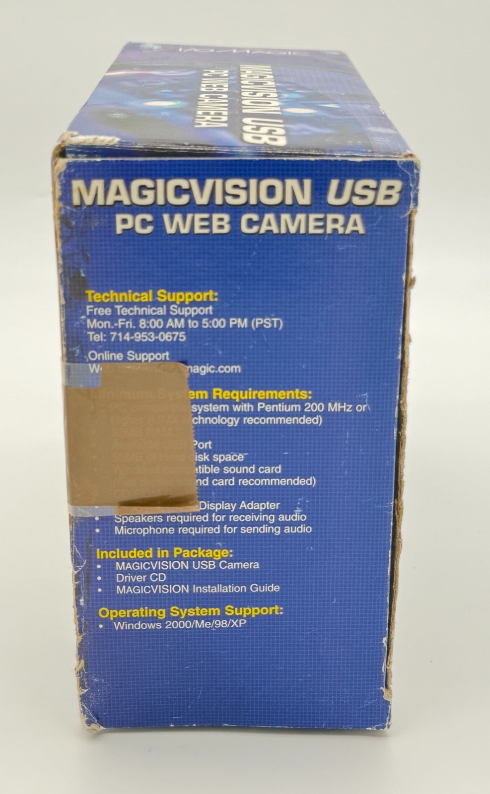 I/O Magic MagicVision USB PC Web Camera DR-CM200 Windows XP 98 Vintage