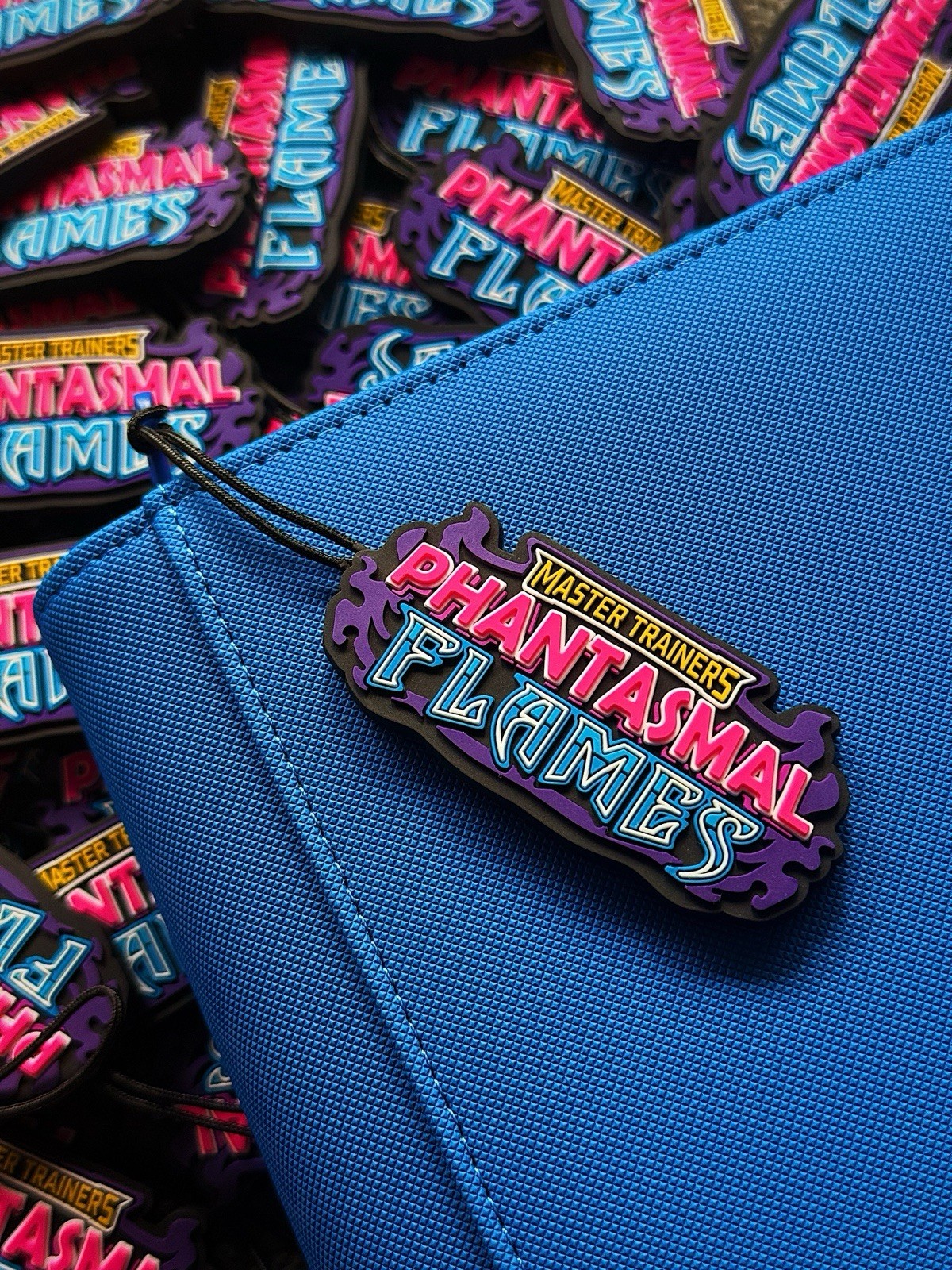 Phantasmal Flames Pokemon Master Set Binder Tag / Zip Pull