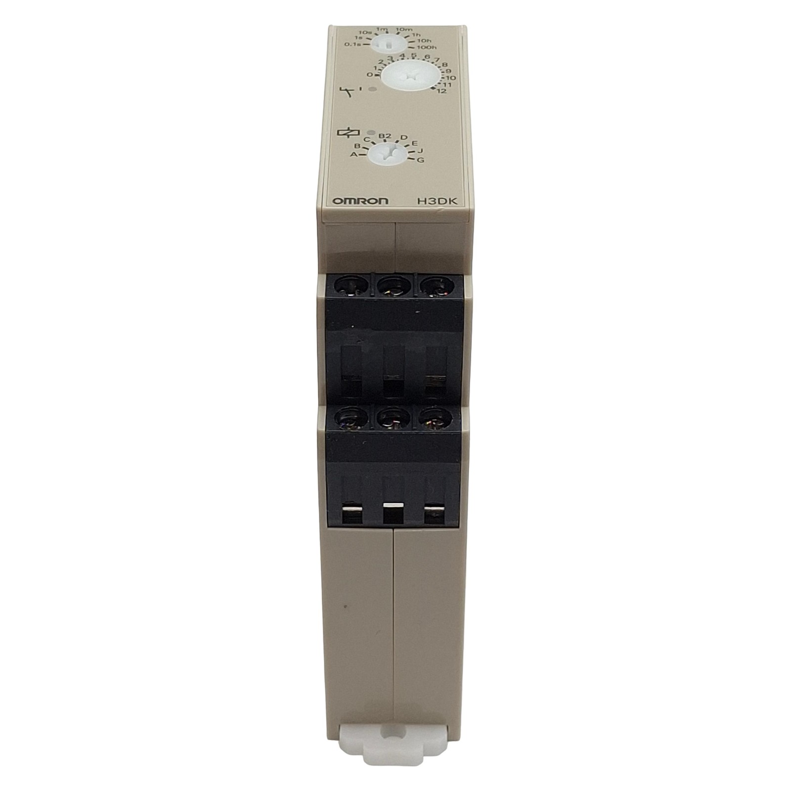 Omron H3DK-M1 AC/DC24-240 Solid-State Timer, SPDT, 0.1s-100h Range, 24-240VAC/DC