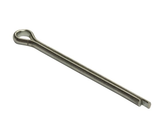 Cotter Pin 3/32 x 1-1/2 Carbon Steel Zinc Clear (500 Pieces)
